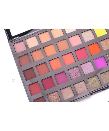 Professional 50-Color Eyeshadow Palette | Matte & Shimmer Pressed Pigments | Waterproof & Durable Makeup - Buy Online on GoSupps.com
