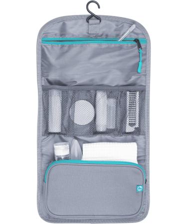 Lakeland Active Eskdale Fold Out Hanging Travel Toiletry Bag - Grey | Men & Women's Organizer - Buy Online on GoSupps.com