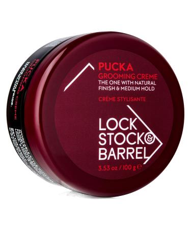 Lock Stock & Barrel Pucka Grooming Creme For Men 100 g 3.53 Ounce (Pack of 1)