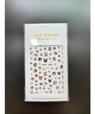 Kalolary 840+ Pattern Animals Nail Stickers | Self-Adhesive Nail Art for Girls | DIY Decorations for Kids' Birthdays - Buy Online on GoSupps.com