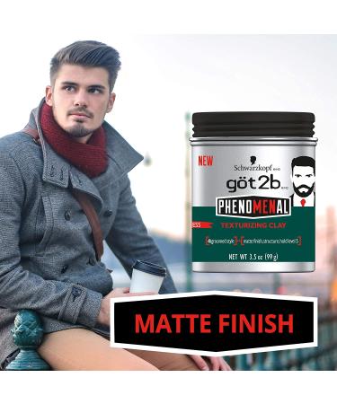 Got2B Phenomenal Texturizing Clay 3.5oz - Define Your Style - Buy Online on GoSupps.com