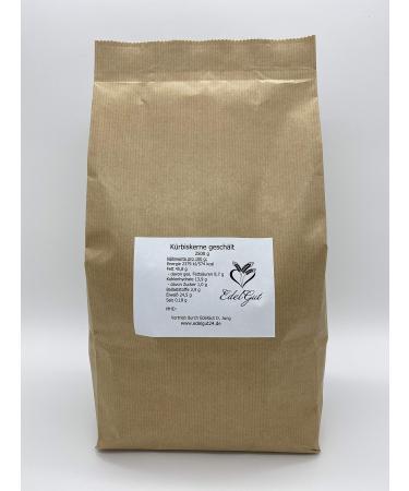 Pumpkin seeds 2.5 kg peeled natural vegan baker quality 2500 g