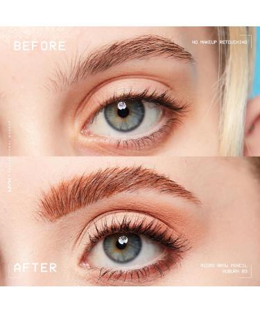 NYX Professional Makeup Micro Brow Pencil - Auburn | Vegan Eyebrow Pencil & Brush | International Shipping - Buy Online on GoSupps.com