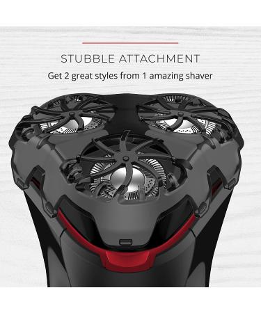 Remington PR1335B Men's Electric Razor with Precision Plus Heads and Stubble Attachment - Buy Online on GoSupps.com