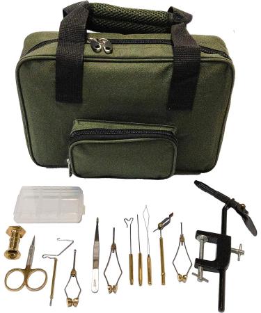 Colorado Angler Supply Zephyr Fly Tying Bag Kit with Super AA Vise - Complete Fly Tying Set - Buy Online on GoSupps.com