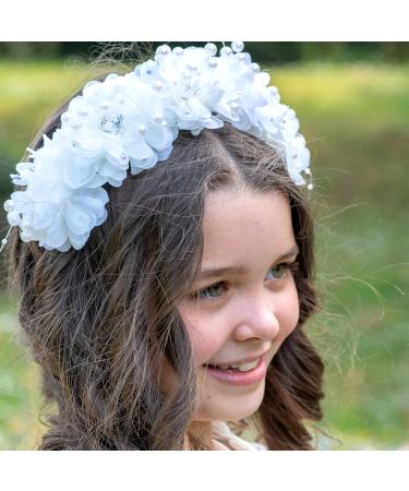 Shop Colors & Beauty Hair Reifen | Women's Communion & Wedding Accessories | Floral Hair Wreaths for Girls & Babies | Stylish 5 Flower Hair Bands - Buy Online on GoSupps.com