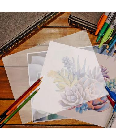 100 Sheets Vellum Paper 8.5 x 11 Translucent Printable for Invitations  Cards Inserts  Photo Overlays  Sketching  Tracing - Buy Online on GoSupps.com