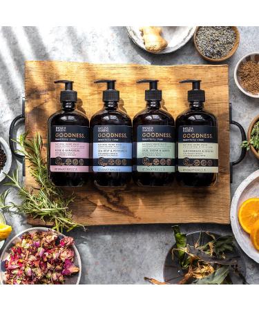 Baylis & Harding Goodness Lemongrass & Ginger Toiletries Bundle - 6 x 500ml Hand Wash & Body Wash Bottles - Vegan Friendly - Buy Online on GoSupps.com