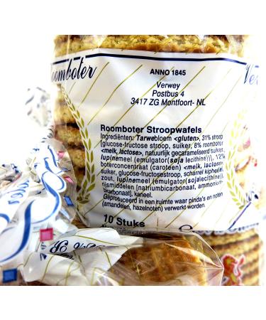 40 Count Stroopwafels 100% Butter Syrupwafers | Frustration-Free Packaging - Buy Online on GoSupps.com