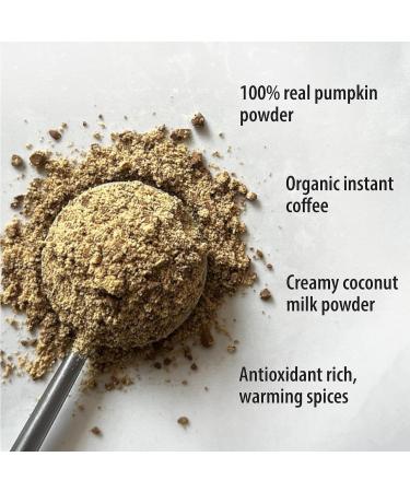 Organic Traditions Pumpkin Spice Latte 150g - Dairy-Free Organic Drink Mix with Real Pumpkin, Instant Coffee, and Spices - Limited Edition 5.3oz - Buy Online on GoSupps.com
