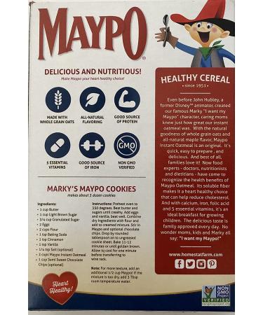 Maypo Oatmeal  Instant Maple  14 oz. (qty. 2) - Buy Online on GoSupps.com