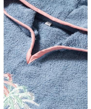 Playshoes Unisex Children's Terry Cloth Poncho Bathrobe Towel - Palm Trees | Kids Bathrobe for Ages 4+ - Shop Now! - Buy Online on GoSupps.com