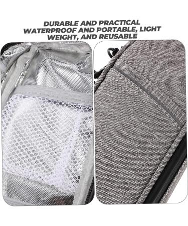 DOITOOL Travel Insulated Cooler Drug Pouch - Grey Medicine Storage Bag for Diabetics - Buy Online on GoSupps.com