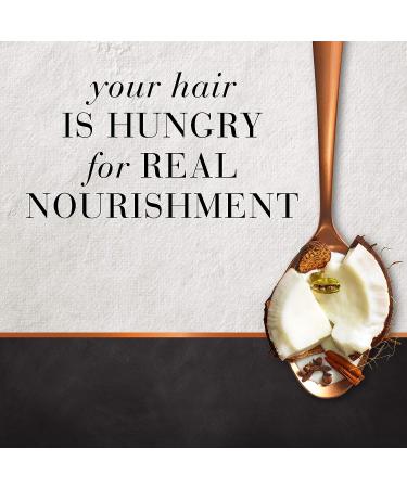 Sulfate Free Coconut & Chai Spice Nourishing Shampoo - 17.9 FL OZ | Dye Free Hair Food Treatment - Buy Online on GoSupps.com