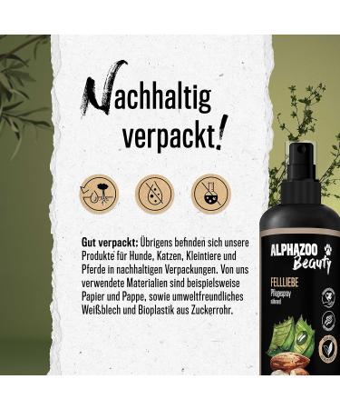 Alphazoo Fur Love Care Spray 500ml - Natural Fur Spray for Soft Shiny Fur - Optimal Care for Dogs & Cats - Buy Online on GoSupps.com