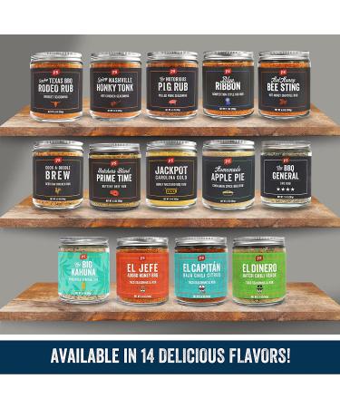 PS Seasoning Rodeo Rub: Texas-Style Brisket Dry Meat Rub for BBQ - Ideal for Steaks, Pork, Chicken, Beef - Perfect for Grilling, Smoking, or Baking - Buy Online on GoSupps.com