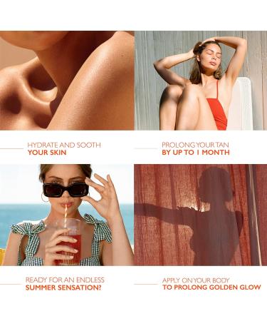 Lancaster Golden Tan Maximizer After Sun Body Lotion 125ml - Prolongs Tan, Soothes & Hydrates for Sensitive Skin - Buy Online on GoSupps.com