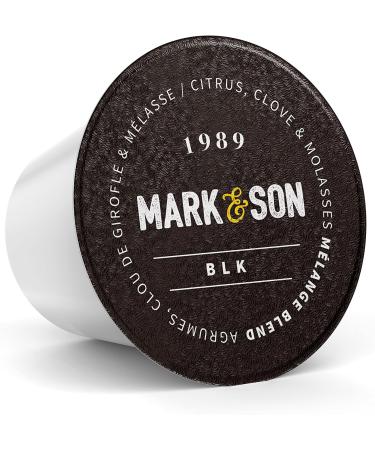 MARK&SON Premium Selections K Cups Coffee - Recyclable K Cups Capsules for Keurig Brewers Arabica Roasted Coffee Only - (Black 80 Count) Black 80 count (Pack of 1) - Buy Online on GoSupps.com