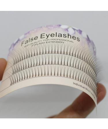 Bodermincer 0.1 C Curl 120pcs 8-16mm Individual False Eyelashes Extension - Long Cluster Makeup Beauty - Buy Online on GoSupps.com