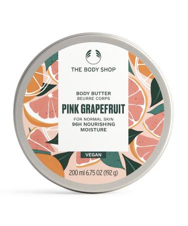 The Body Shop Pink Grapefruit Body Butter   Nourishing & Moisturizing Skincare for Normal Skin   Vegan   6.75 oz Pink Grapefruit 6.75 Ounce (Pack of 1)