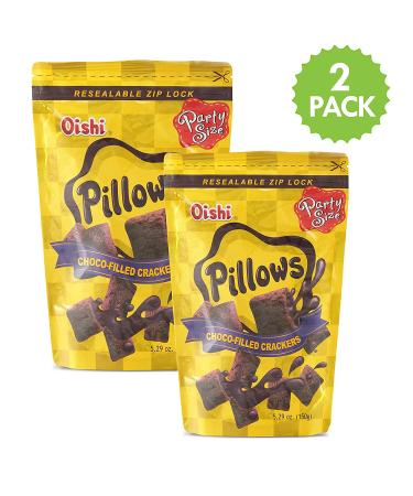 Oishi Party Size Choco-Filled Crackers 5.29 oz - 2 Pack, 10.58 oz Total - Buy Online on GoSupps.com