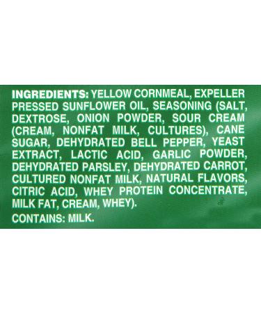 Sensible Portions 3 oz Garden Veggie Sour Cream & Onion Baked Corn Puffs - Pack of 6 - Buy Online on GoSupps.com