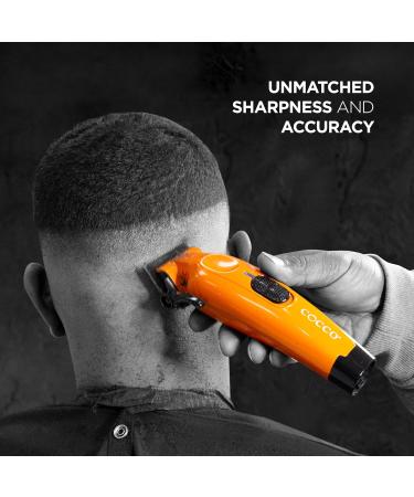 Cocco Hyper Veloce Pro Clipper - Graphene Taper Blade Hair Clippers High-Torque Cordless with Charging Station - Professional Grooming Tools for All Hair Types - Buy Online on GoSupps.com