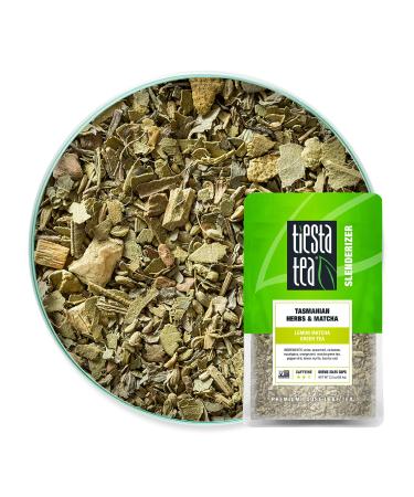 Tiesta Tea - Tasmanian Herbs & Matcha Lemon Matcha Green Tea Premuim Loose Leaf Tea Blend Medium Caffeinated 25 Cups - 2.2 Ounce Resealable Pouch