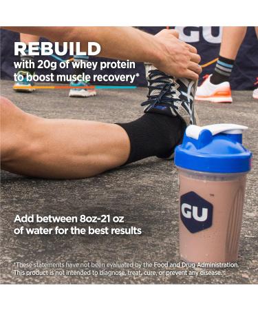GU Roctane Protein Recovery Drink Mix - Vanilla Bean 915g | Boost Recovery & Energy - International Shipping - Buy Online on GoSupps.com