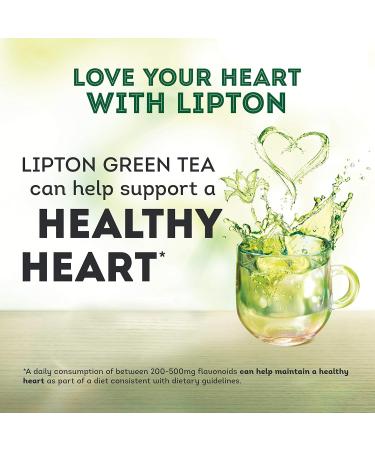 Lipton Green Tea Bags - 40 Count, Heart Health Support - 6 Box Pack - Buy Online on GoSupps.com