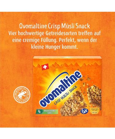 Buy Ovomaltine Crisperi Riegel - Crunchy Chocolate Bar with Ovomaltine Cream & Cocoa | 6 x 25g - International Shipping Available - Buy Online on GoSupps.com