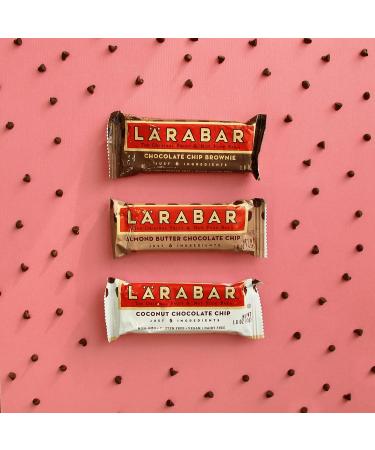 Larabar Almond Butter Chocolate Chip Bars - 48 Pack, Gluten Free & Vegan - Buy Online on GoSupps.com
