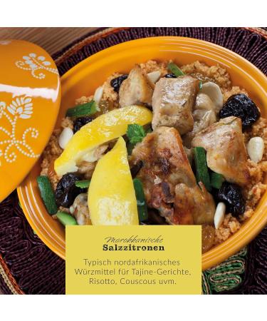 Buy 200g Original Moroccan Pickled Salt Lemons - Authentic African Delicacy for Fish & Meat | Saliamo - Buy Online on GoSupps.com