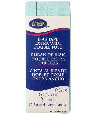 Wrights Cool Cucumber Double Fold Bias Tape 1/2 X3yd