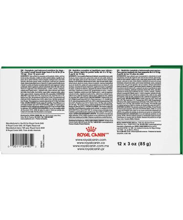 Royal Canin Small Breed Chunks in Gravy Wet Dog Food 3 oz (12-Pack) - Aging 12+ | Size Health Nutrition - Buy Online on GoSupps.com
