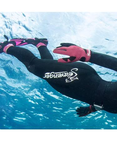 Seavenger Abyss 1.5mm Neoprene Diving Gloves X-Large - Ebony Black - Buy Online on GoSupps.com