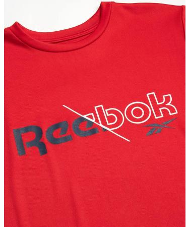 Reebok Boys 2 Pack Athletic T-Shirt, Light Grey Catonic, Size 8 - Dry-Fit Sports Tee - Buy Online on GoSupps.com