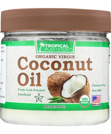 Lily Of The Desert Tropical Plantation Organic Virgin Coconut Oil, 24 Ounce