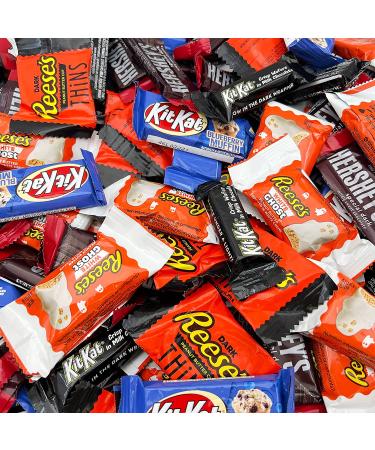 LaetaFood Halloween Chocolate Candy Mix 5 Pounds HERSHEY'S SPECIAL DARK  KITKAT Milk Chocolate  Blueberry Muffin  Peanut Butter Cups Mix #1 - Buy Online on GoSupps.com
