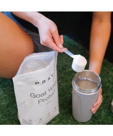 Grass-Fed Pure Goat Whey Protein Powder - Organic Whey Protein Supplement - Easy to Digest - Less Lactose - Soy Free - Vanilla Flavor - 20 Servings Vanilla 1.1 Pound (Pack of 1) - Buy Online on GoSupps.com