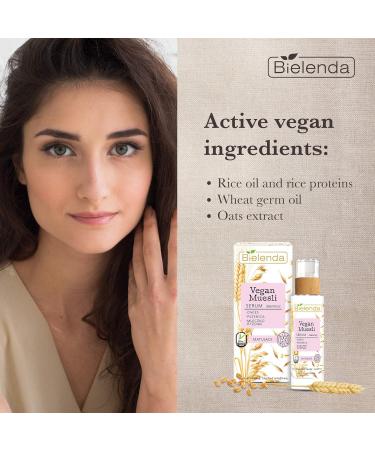 Bielenda Vegan Muesli - Effect Matte And Well Moisturized Skin Visibility Of Skin Imperfections Reduced - Vegan Muesli Matting Serum Oat + Wheat + Rice Milk - 30 ml - Buy Online on GoSupps.com