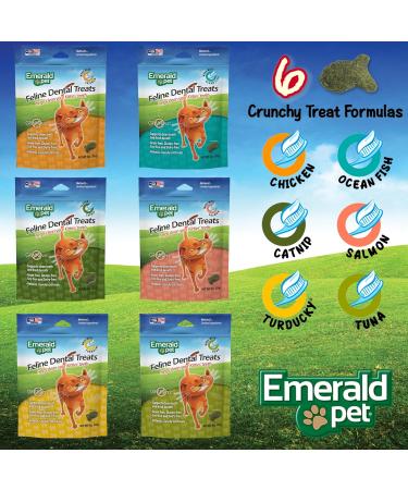 Emerald Pet Grain Free Catnip - Natural Dental Treats for Cats | 85g Catnip - International Shipping Available - Buy Online on GoSupps.com
