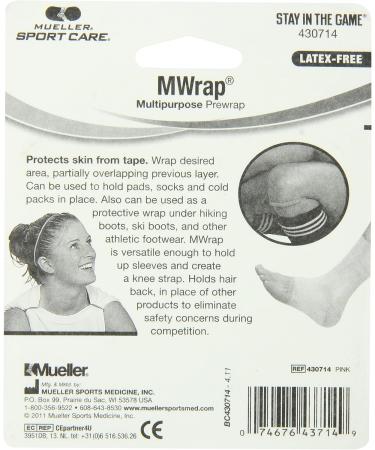 MUELLER M-Wrap Pink - 1 Count Pack of 12 | Premium International Shipping Available - Buy Online on GoSupps.com