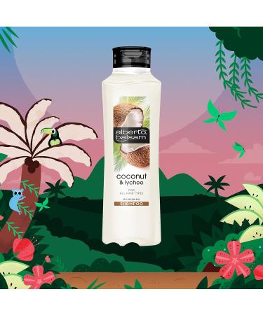 Alberto Balsam Coconut and Lychee Shampoo 350 ml - Buy Online on GoSupps.com