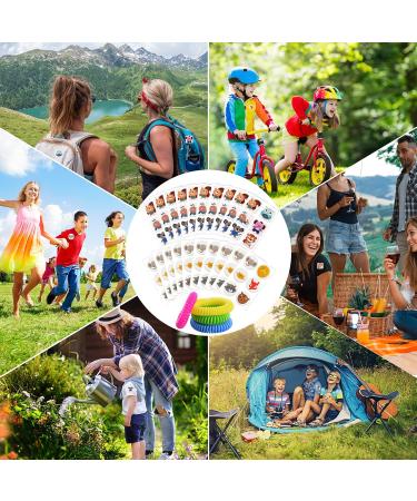 240 Pack Natural Plant Based Mosquito Repellent Stickers & 4 Bracelets for Kids & Adults - Indoor/Outdoor Protection for Travel - Buy Online on GoSupps.com