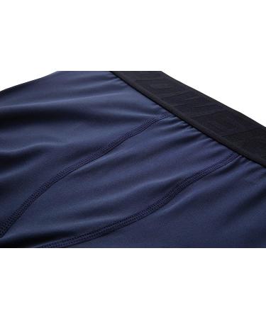 PowerLayer Boys' Compression Base Layer Thermal Skins Shorts - Navy Eclipse (12-14 Years) - Buy Online on GoSupps.com