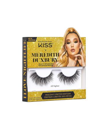 KISS x MEREDITH DUXBURY Limited Edition False Eyelashes All Nighter - 1 Pair - Buy Online on GoSupps.com