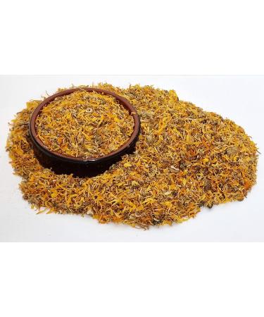  IGART IGART Calendula 2000g 2kg | Edible Calendula Flowers | Calendula Tea | Orange Marigold | Dried Flowers | Calendula Officinalis | Herbal Tea | Refillable Edible Flowers - Buy Online on GoSupps.com