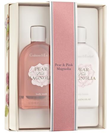 Shop Crabtree & Evelyn Pear and Pink Magnolia Duo | International Shipping Available - Buy Online on GoSupps.com