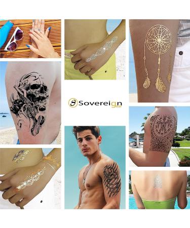 White Lace Temporary Tattoos - 9 Sheets Bride Wedding Designs for Women Teens Girls - Realistic Waterproof Transfer Stickers - 100+ Flash Jewelry Tattoos - Buy Online on GoSupps.com